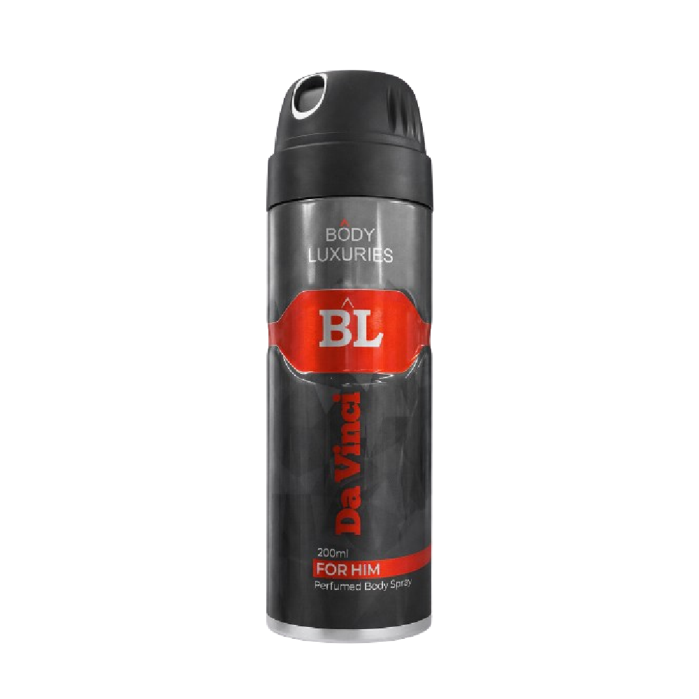 BODY LUXURIES DEODORANT DA VINCI MEN 200 ML