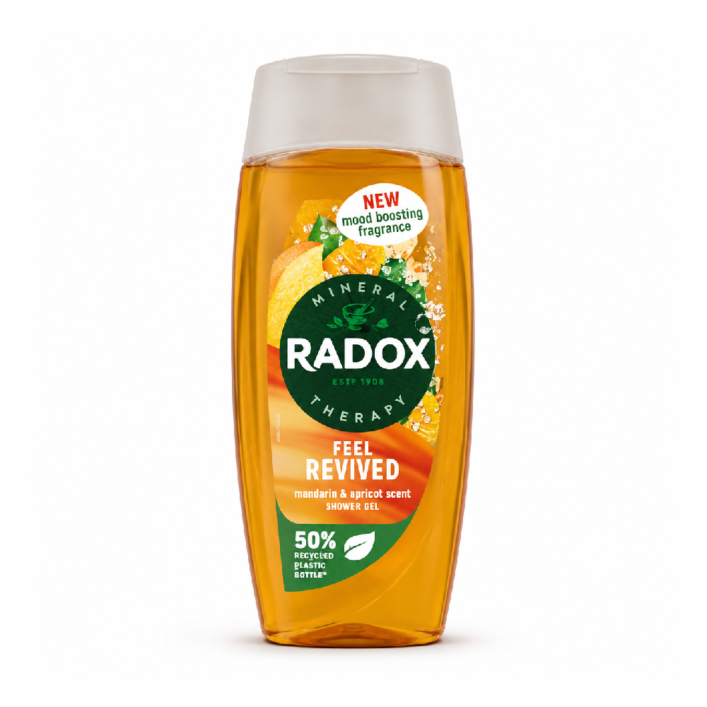 RADOX MINERAL SHOWER GEL MANDARIN & APRICOT SCENT 225 ML