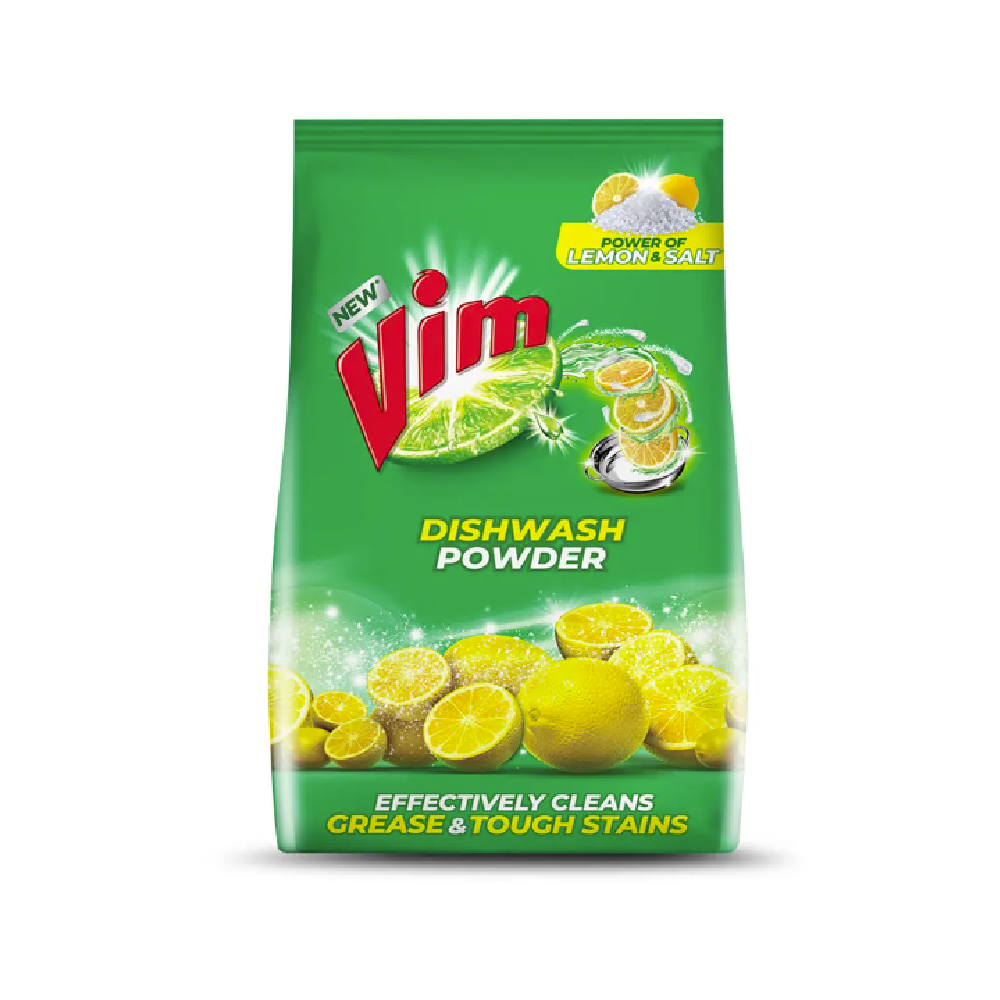 VIM DISH WASHING POWDER POUCH 790 GM