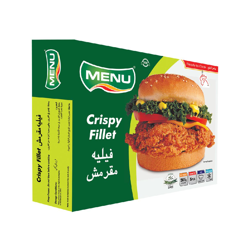 MENU CRISPY FILLET 5PC 565 GM – Al-Fatah