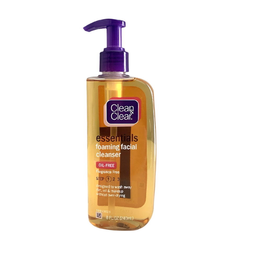 CLEAN & CLEAR ESSENTIALS FOAMING FACIAL CLEANER 240 ML