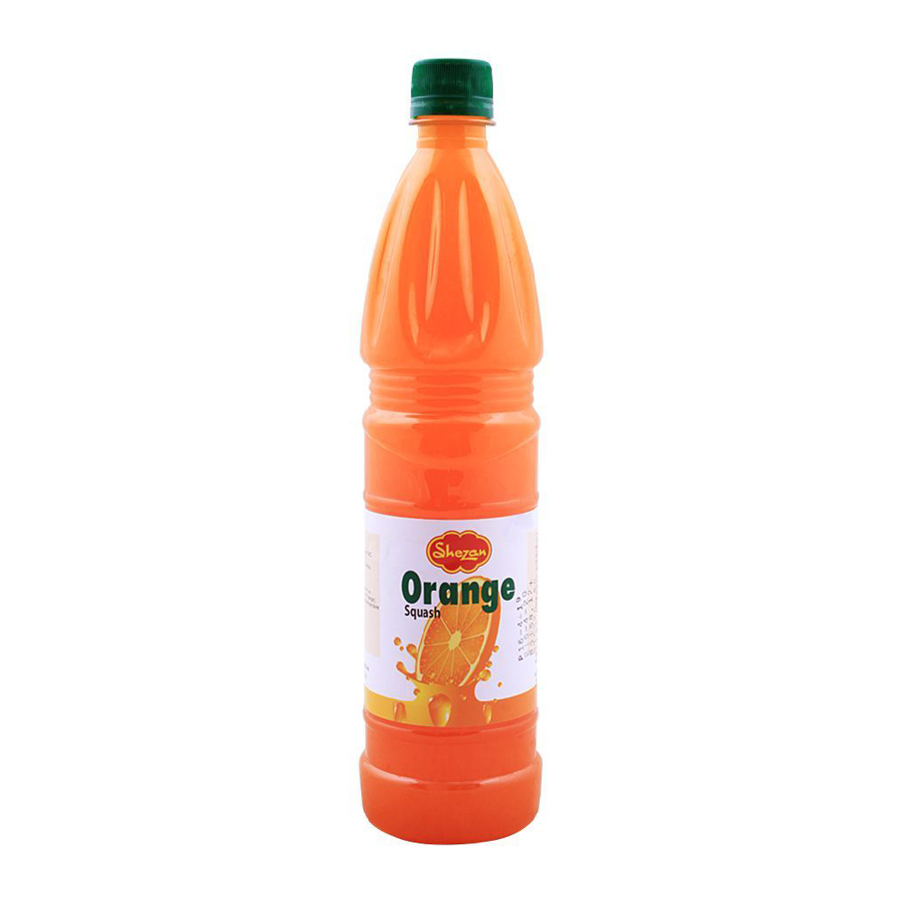 SHEZAN SQUASH ORANGE 800 ML