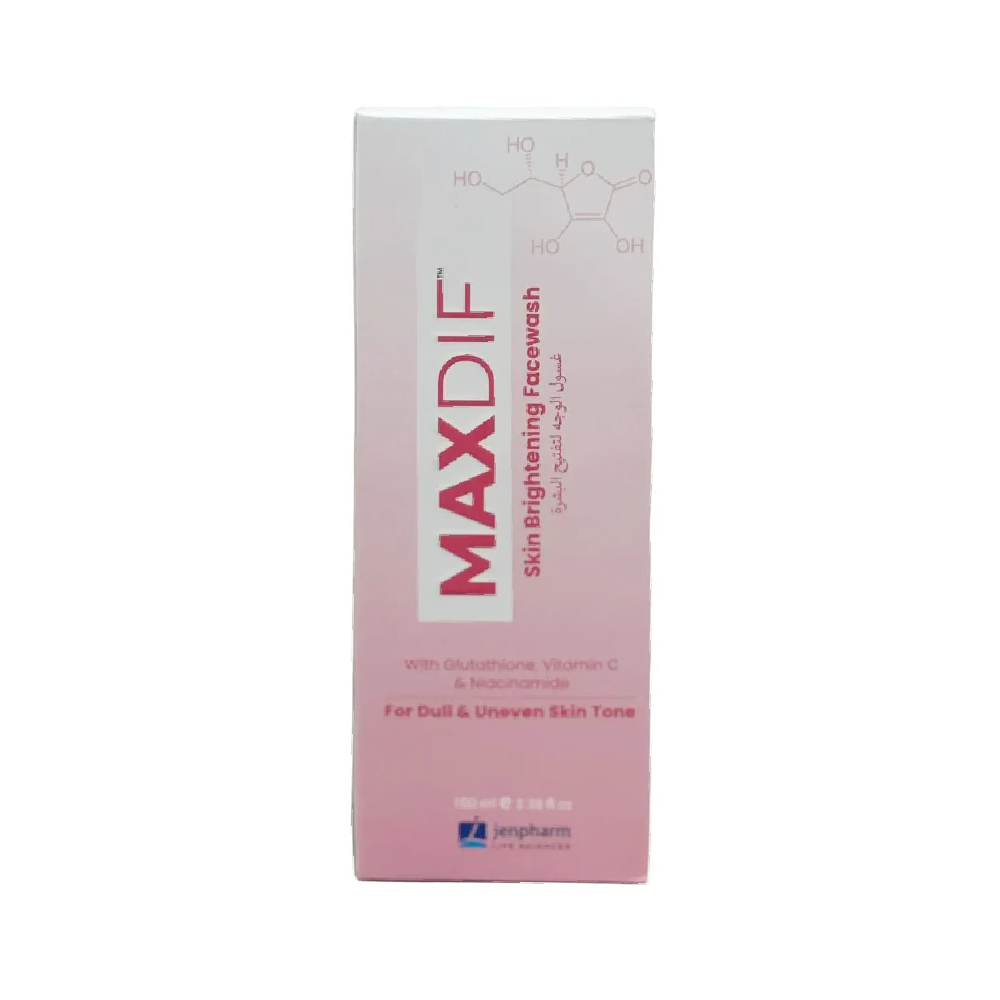 MAX DIF FACE WASH GEL 100ML
