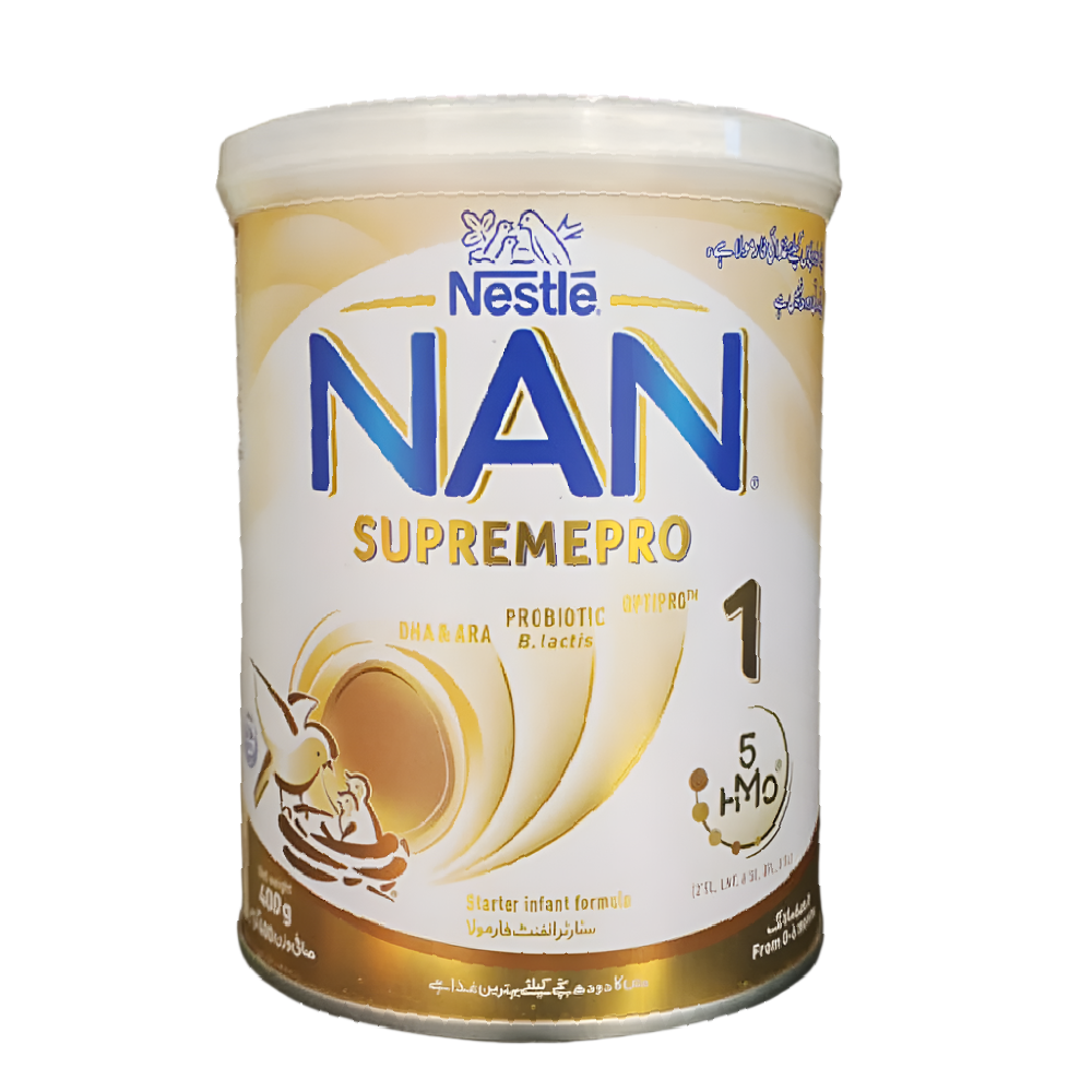 NESTLE NAN 1 MILK POWDER OPTIPRO TIN 400 GM