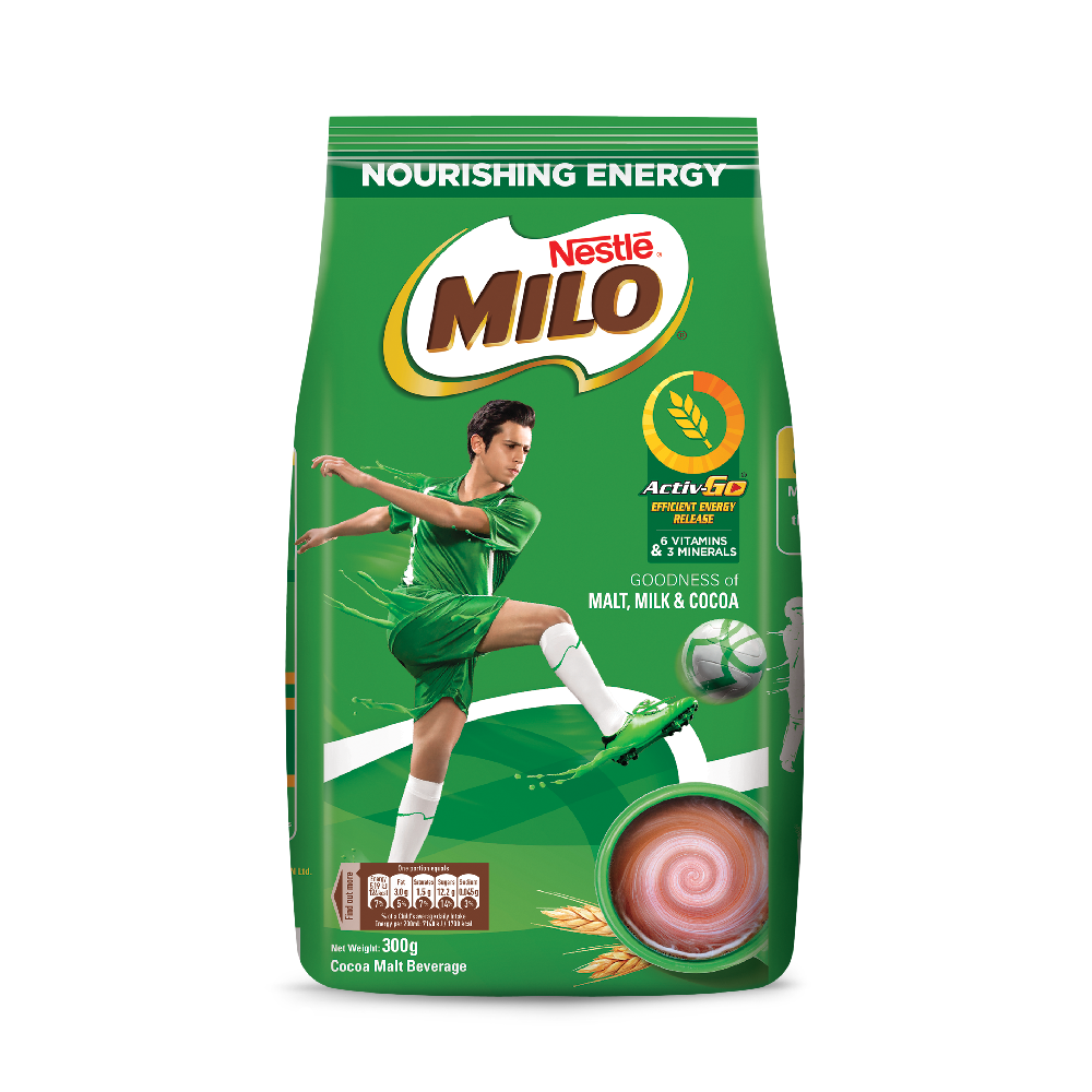 NESTLE MILO POWDER ACTIVE GO POUCH 300 GM