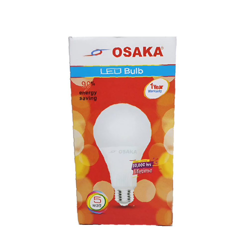 OSAKA 5 WATT DAY LIGHT LED BULB E27 – Al-Fatah