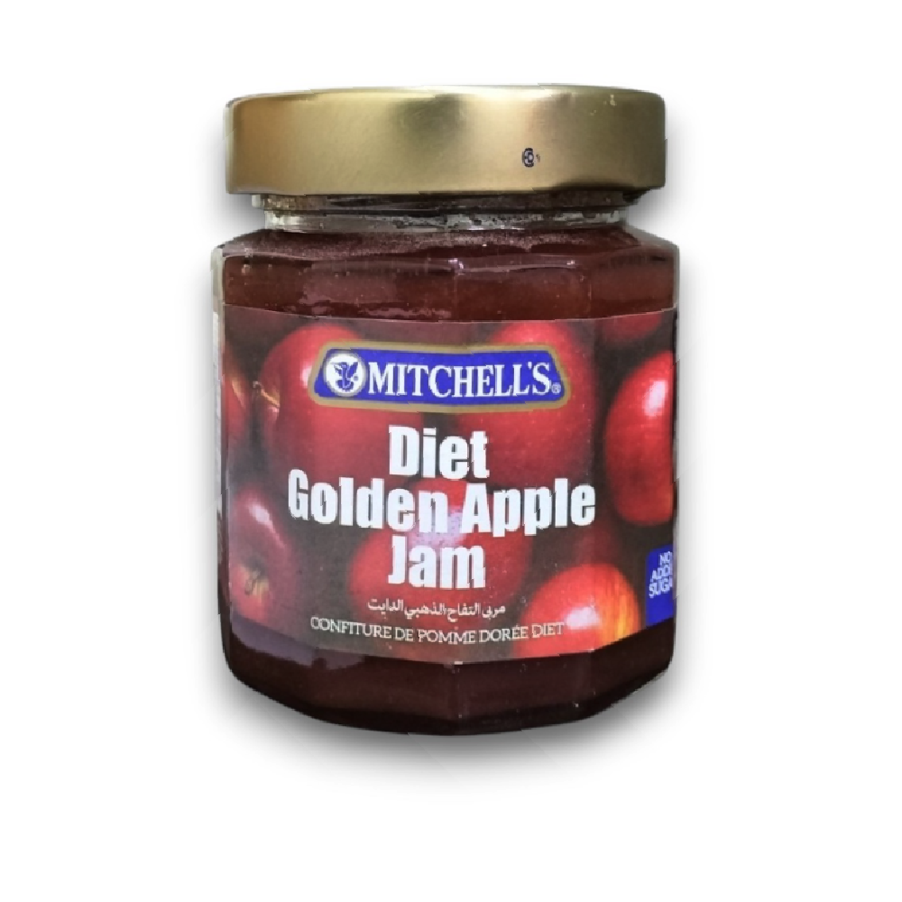 MITCHELLS JAM DIET GOLDEN APPLE 300 GM