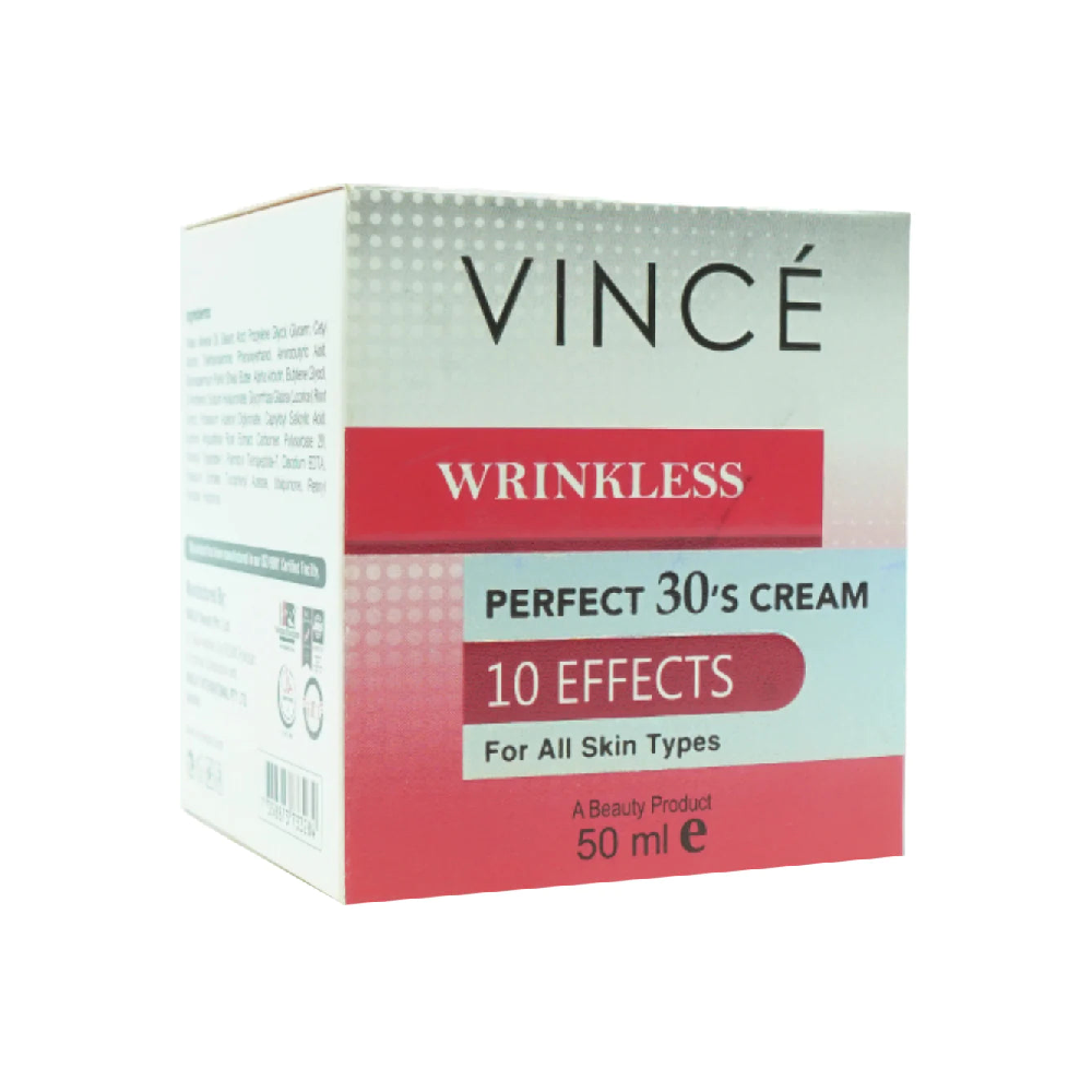 VINCE PERFECT 30 S WRINKLES CREAM 50 ML