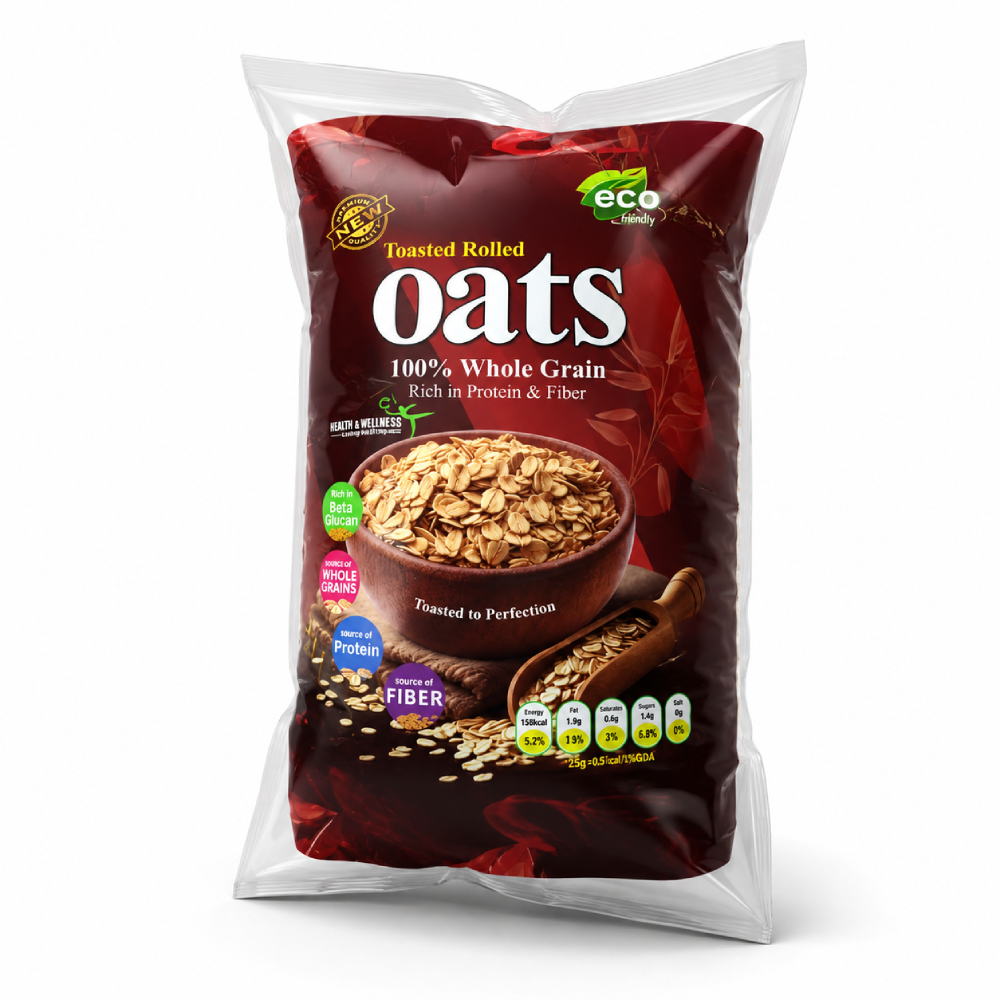 ECO ROLLED OATS PORRIDGE 1KG