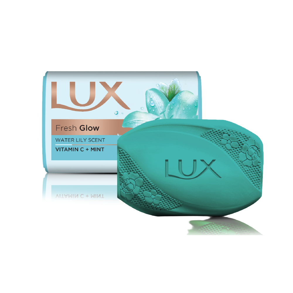 LUX SOAP FRESH SPLASH WATER LILY AND COOLING MINT 98 GM