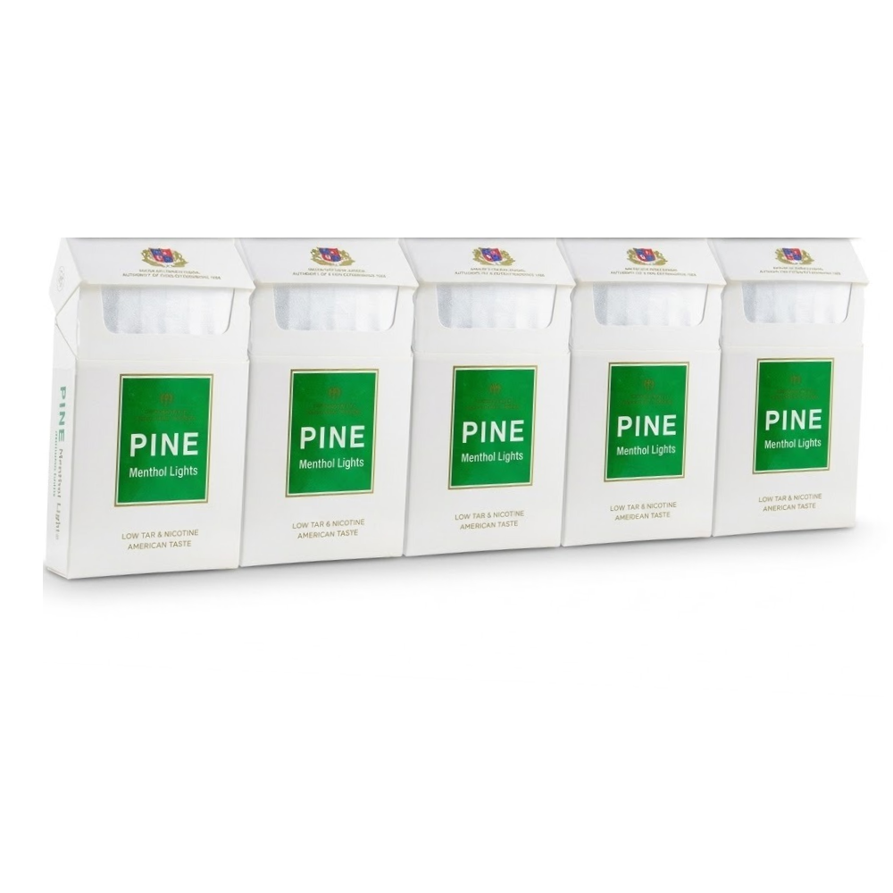 PINE PREMIUM MENTHOL CIGARETTE (Pack of 10)