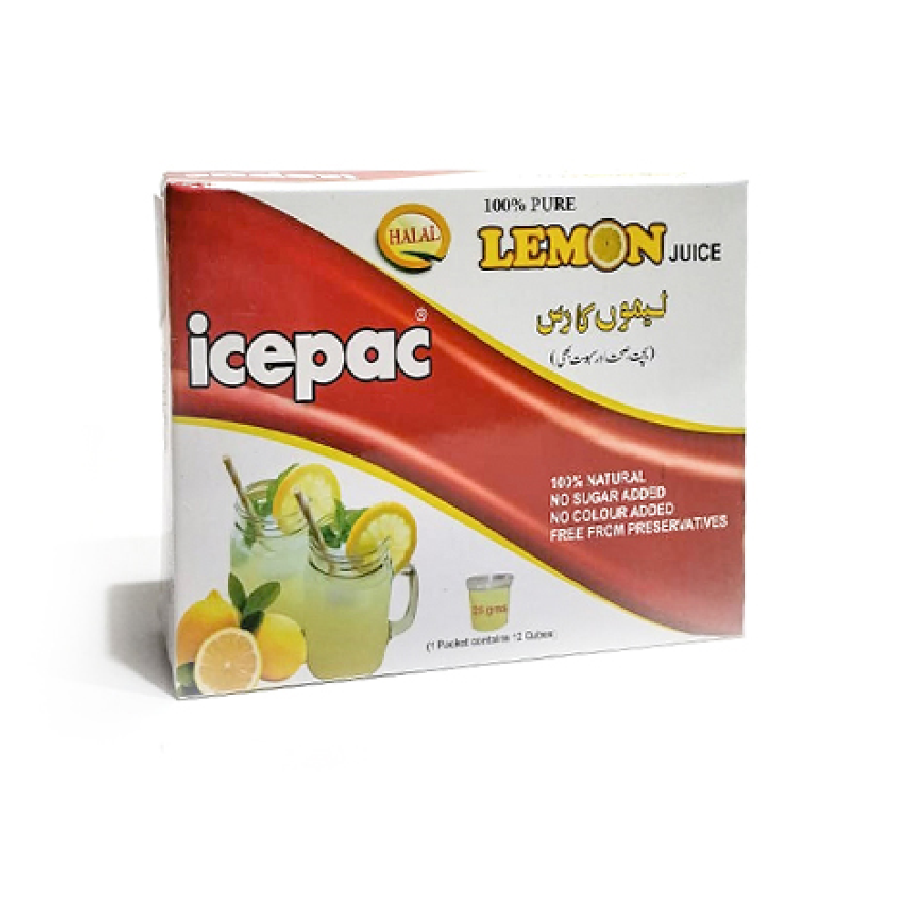 ICEPAC LEMON CUBES 300 GM