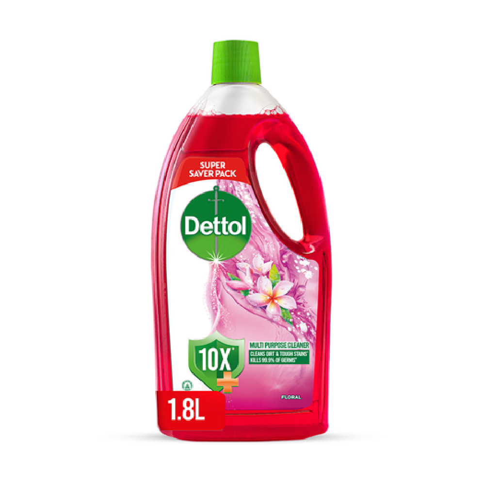 DETTOL FLOOR CLEANER ANTIBACTERIAL MEGA SAVER FLORAL 1 LTR