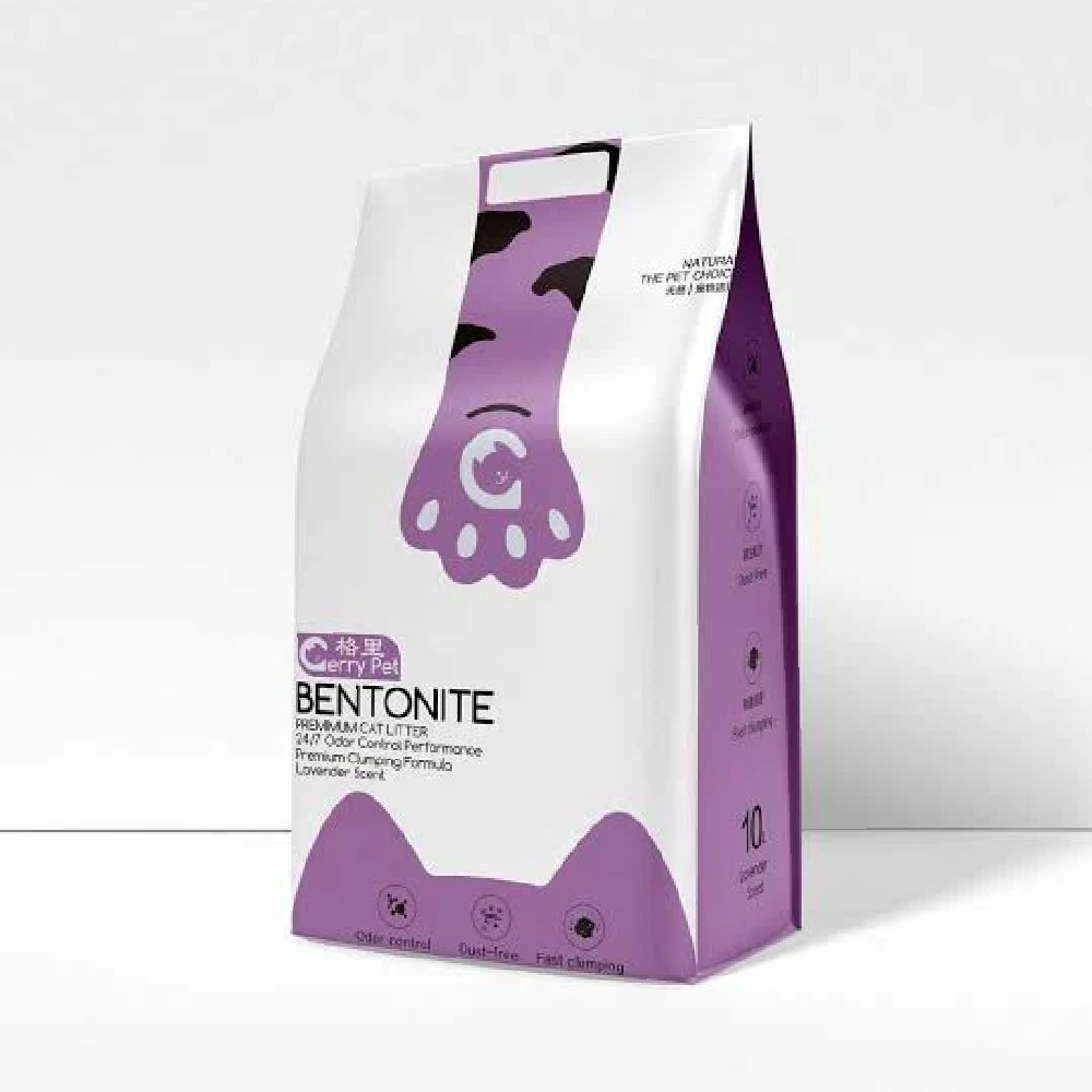 GERRY PET BENTONITE PREMIUM CAT LITTER LAVENDER 10 LTR