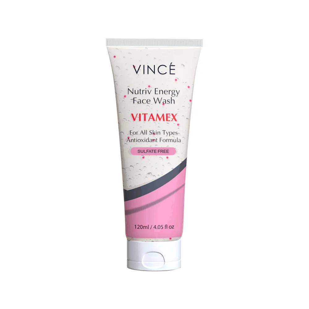 VINCE NUTRIV ENERGY FACE WASH 120 ML