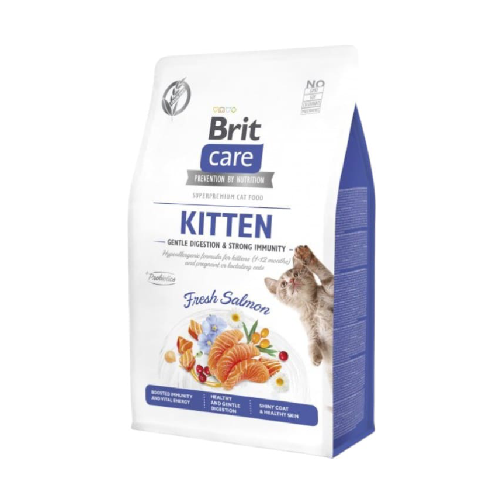 BRIT CARE CAT FOOD PREMIUM KITTEN FRESH SALMON 400 GM