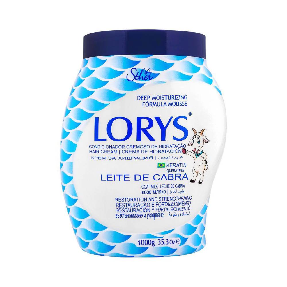 LORYS HAIR CREAM KERATIN GOAT MILK 1000 GM
