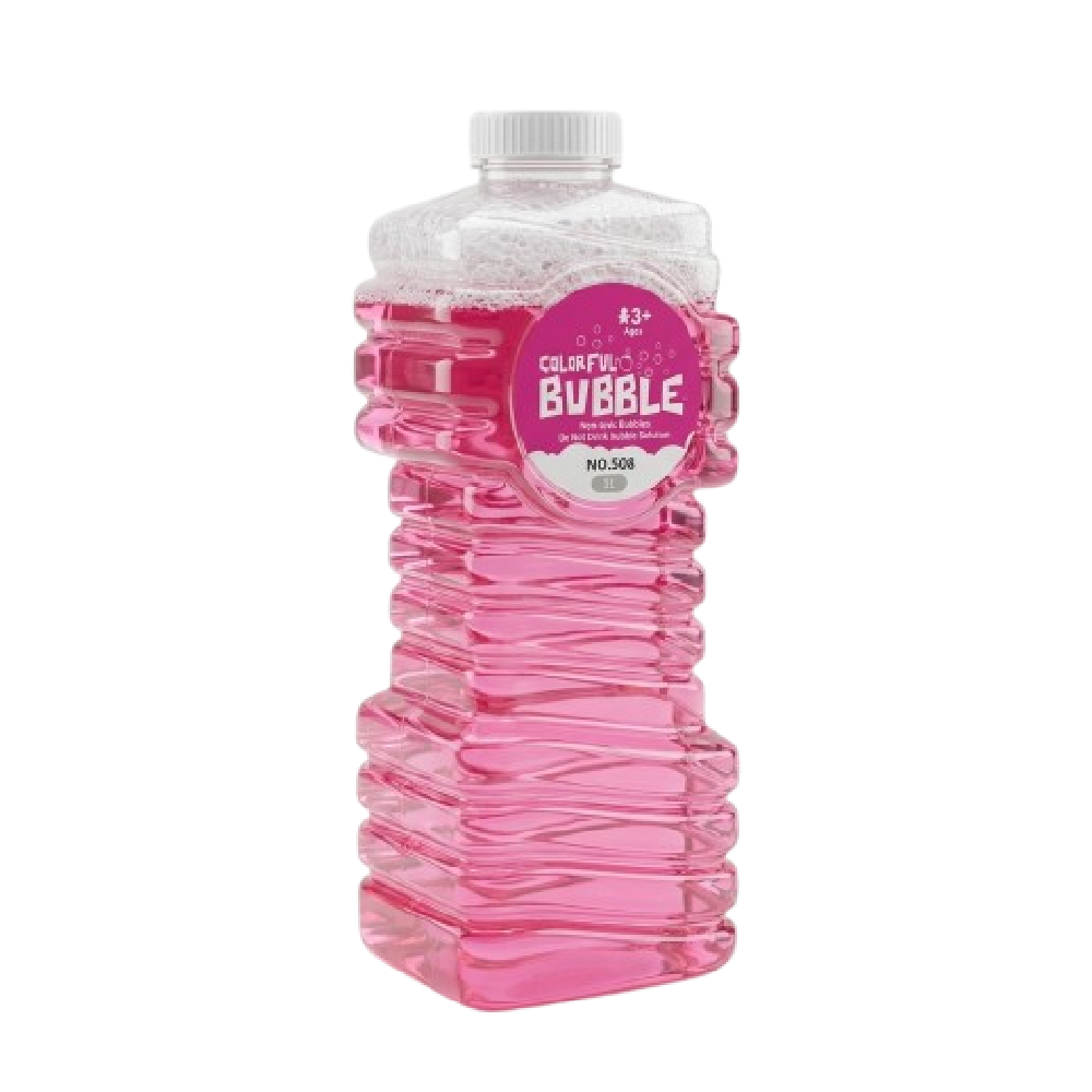 508  COLORFULL BUBBLE WATER BOTTLE 1L IR