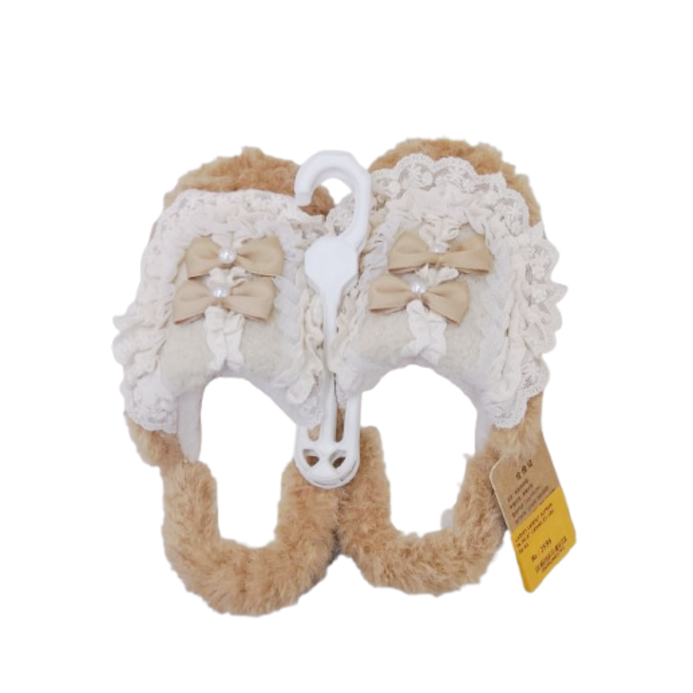 LADIES CARPET SLIPPER IR 36-37 CAMEL 25-100 36-41