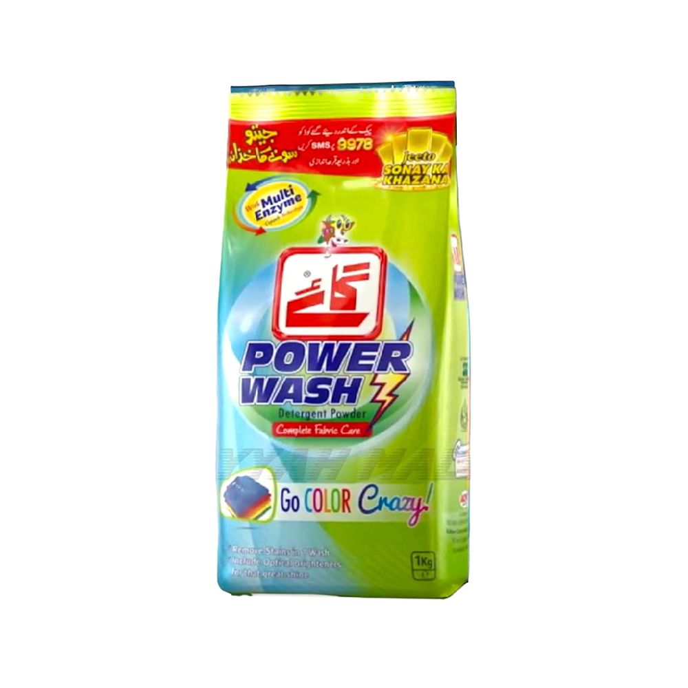 GAI POWER WASH DETERGENT POWDER 1KG