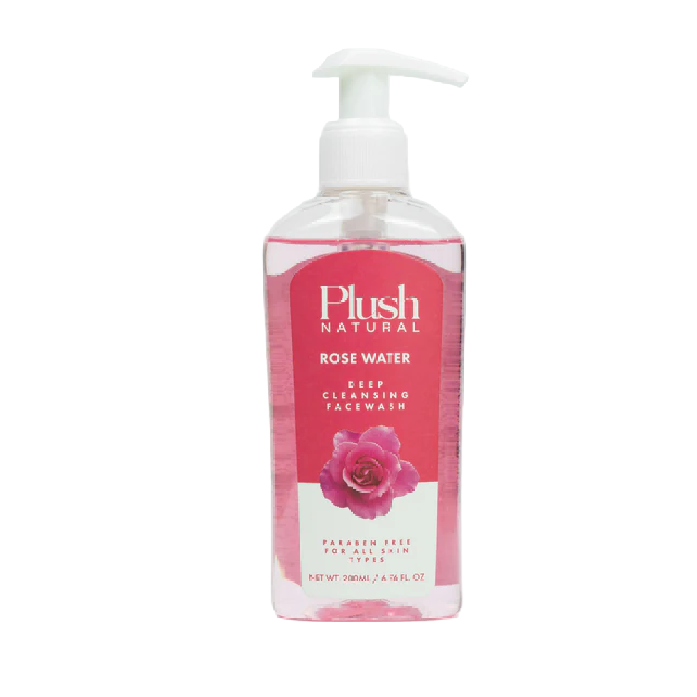 Plush Natural Rose Face Wash