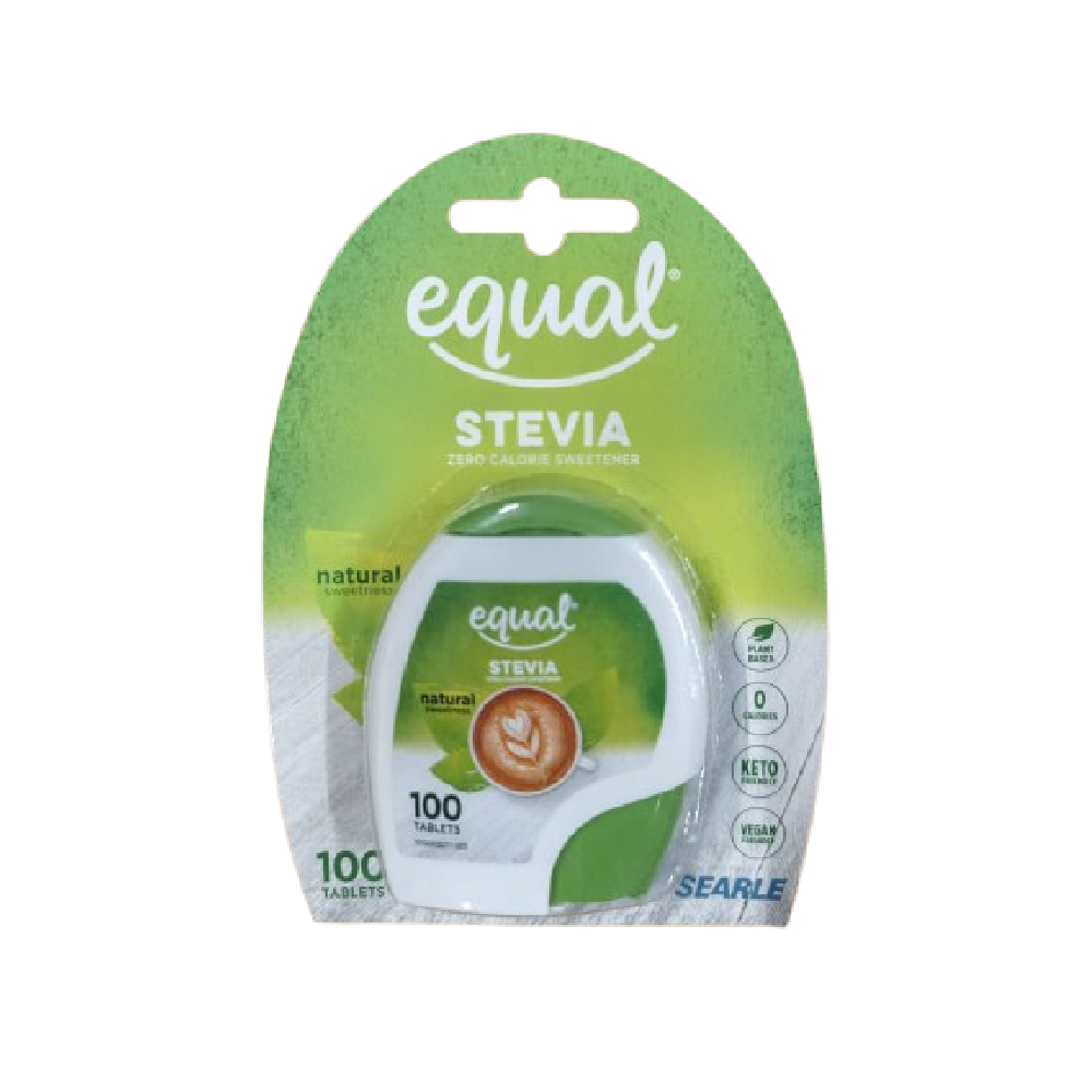 EQUAL STEVIA ZERO CALORIES TABLET 100S