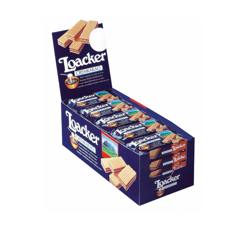 LOACKER CREMKAKAO WAFERS 45G-BOX