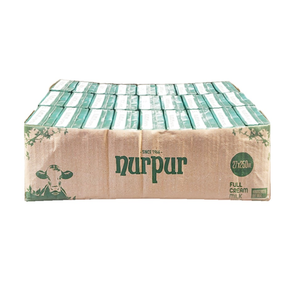 NURPUR FULL CREAM MILK 250 ML-CARTON
