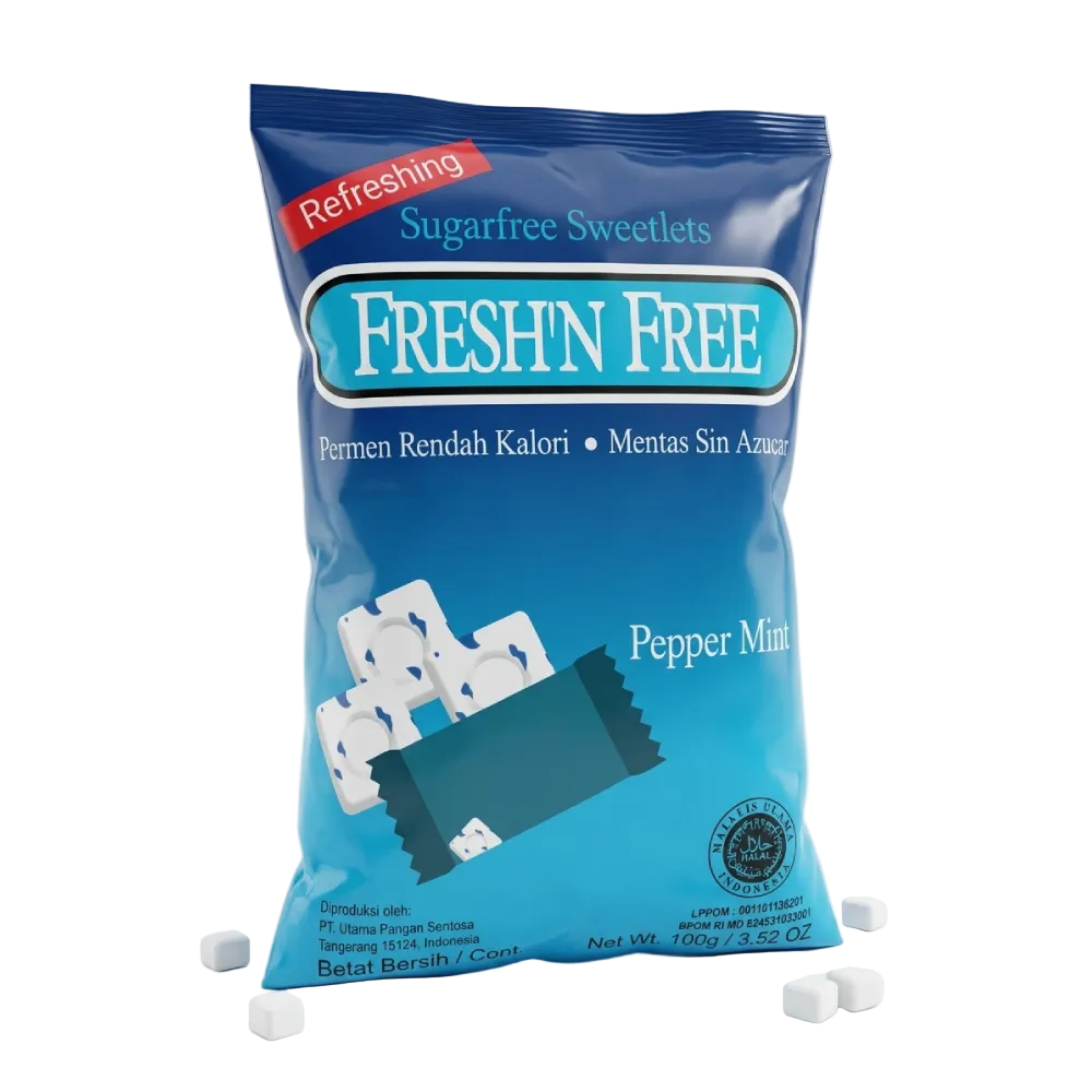 FRESH N FREE SUGARFREE PEPPER MINT SWEETLETS 100 CAPSULES