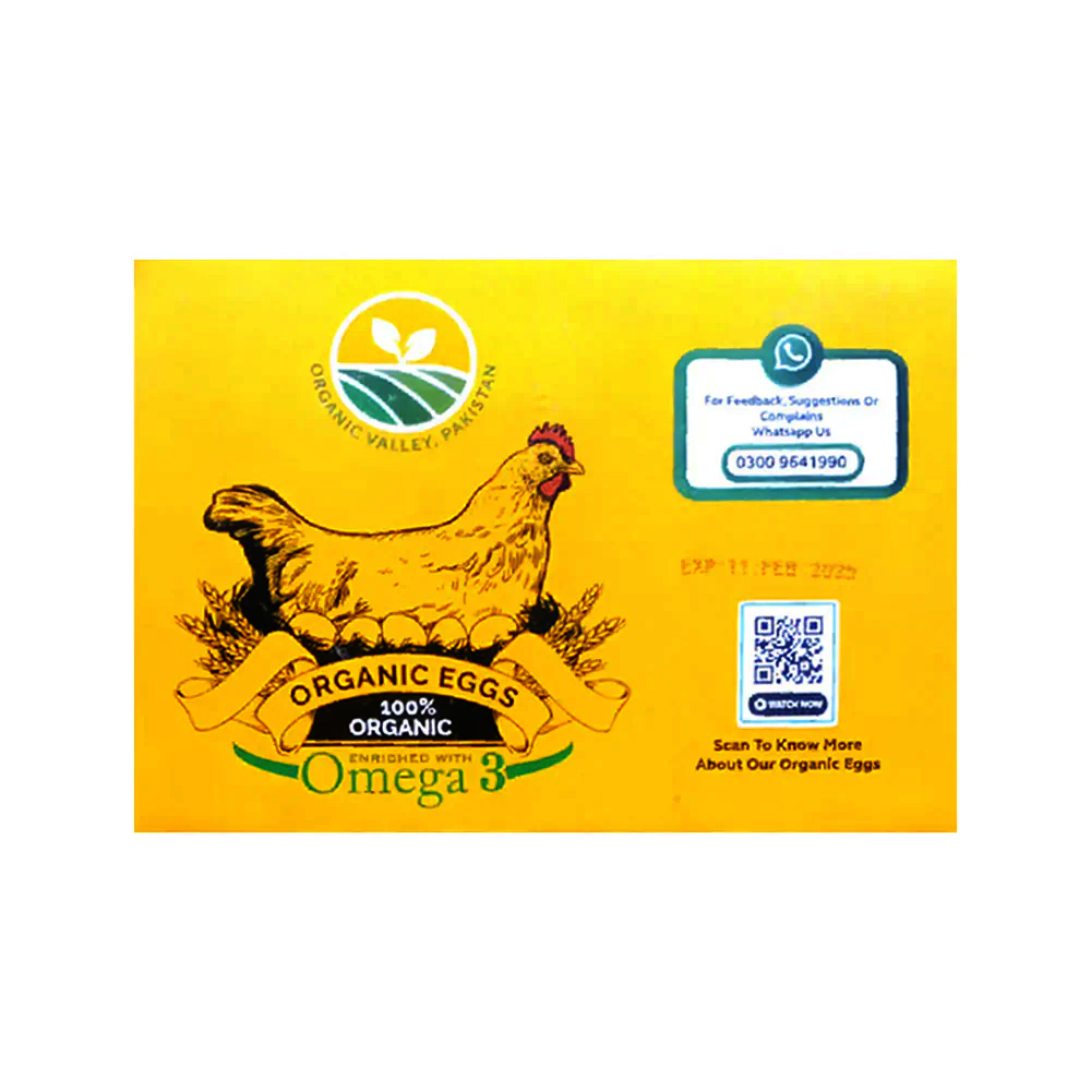 ORGANIC VALLEY LOHMAN BROWN EGG SAVER 6 PC