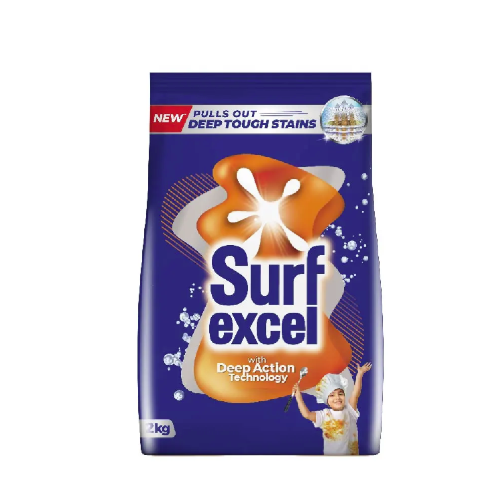 SURF EXCEL WASHING POWDER POUCH 2 KG