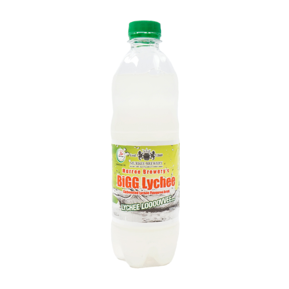 MURREE BREWERY BIGG LYCHEE BOTTLE 500 ML