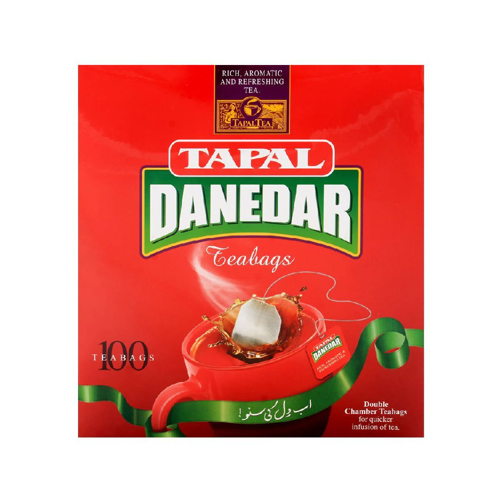 TAPAL DANEDAR 100 TEA BAGS 200 GM
