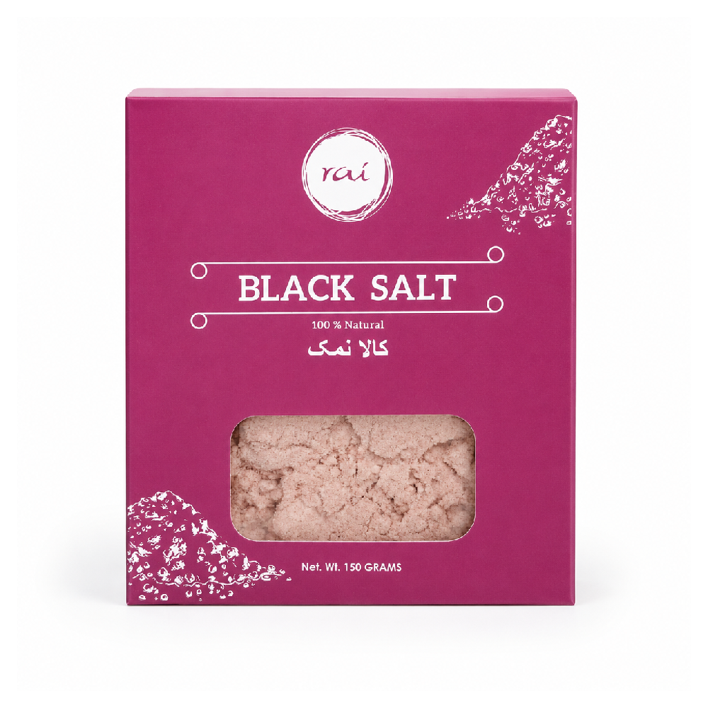 RAI BLACK SALT 150GM