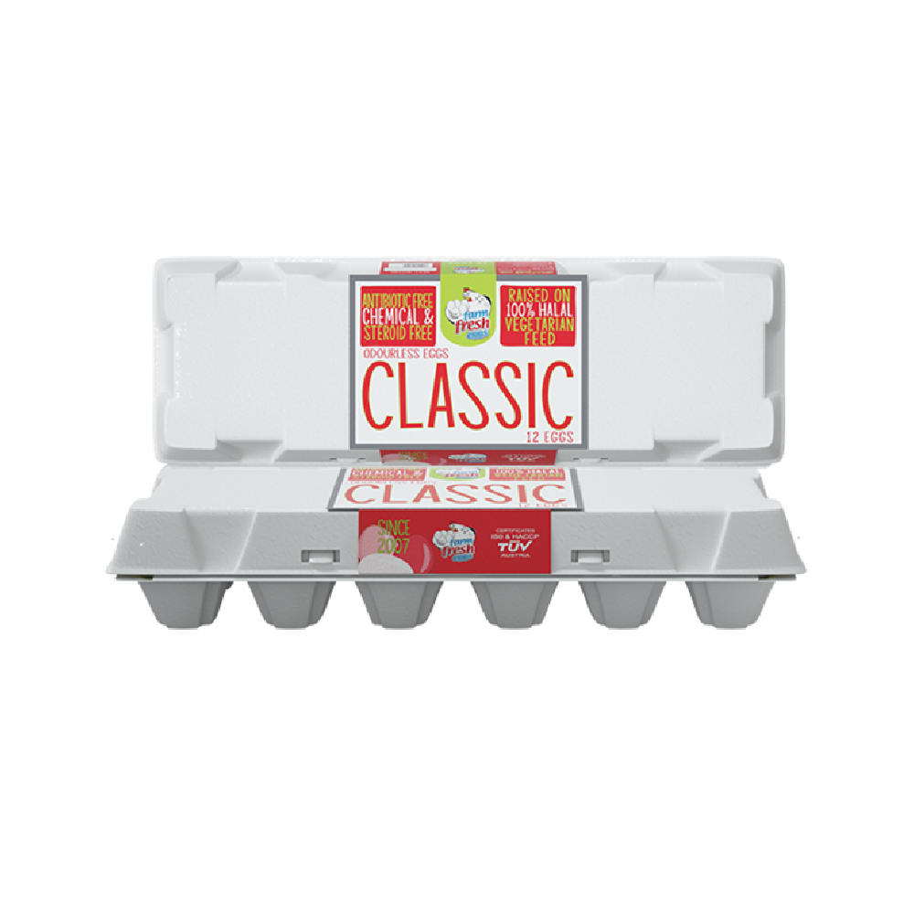 FARM FRESH CLASSIC EGGS 12 PCS PACK