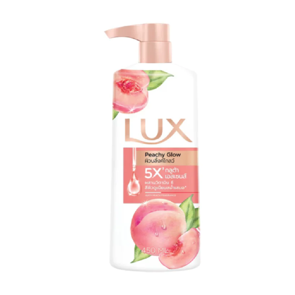LUX BODY WASH COOLING PEACH 450ML