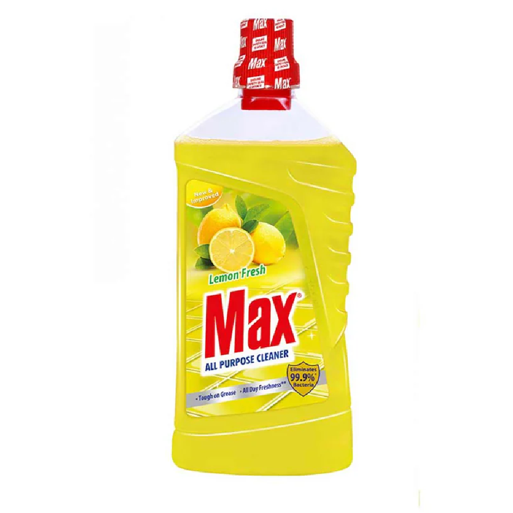 MAX CLEANER ALL PURPOSE LEMON FRESH 1 LTR