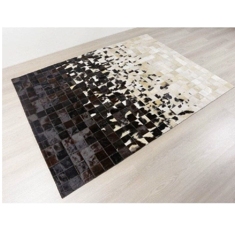 Cow Skin Patchwork Rug 5x7 ft