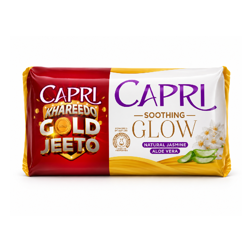 CAPRI SOAP WHITE ALOE & NATURAL JASMINE 120 GM