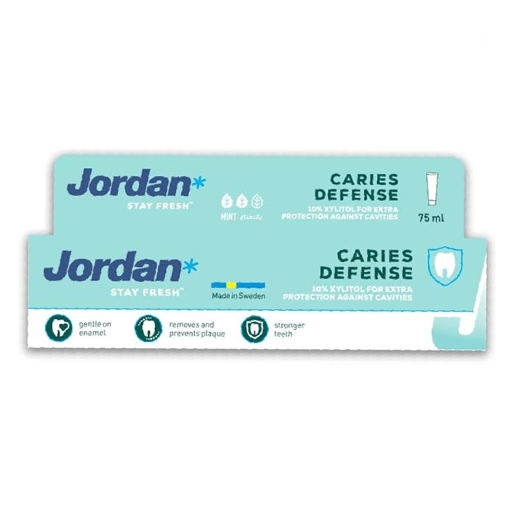 JORDAN CAVITY DEFENSE TOOTH PASTE 75 ML