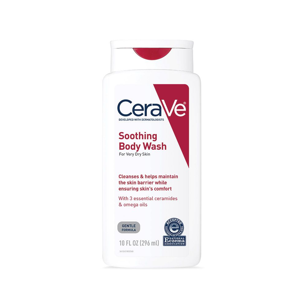 CERAVE SOOTHING BODY WASH FOR VARY DRY SKIN 296ML