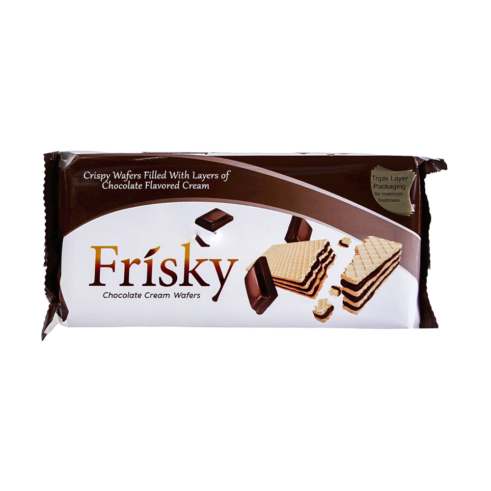 INOVATIVE FRISKY CHOCOLATE CREAM WAFERS 75 GM