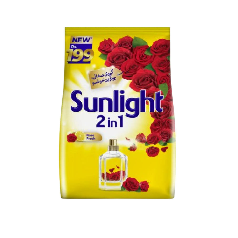 SUNLIGHT WASHING POWDER CLEAN & ROSE FRESH 2IN1 700 GM