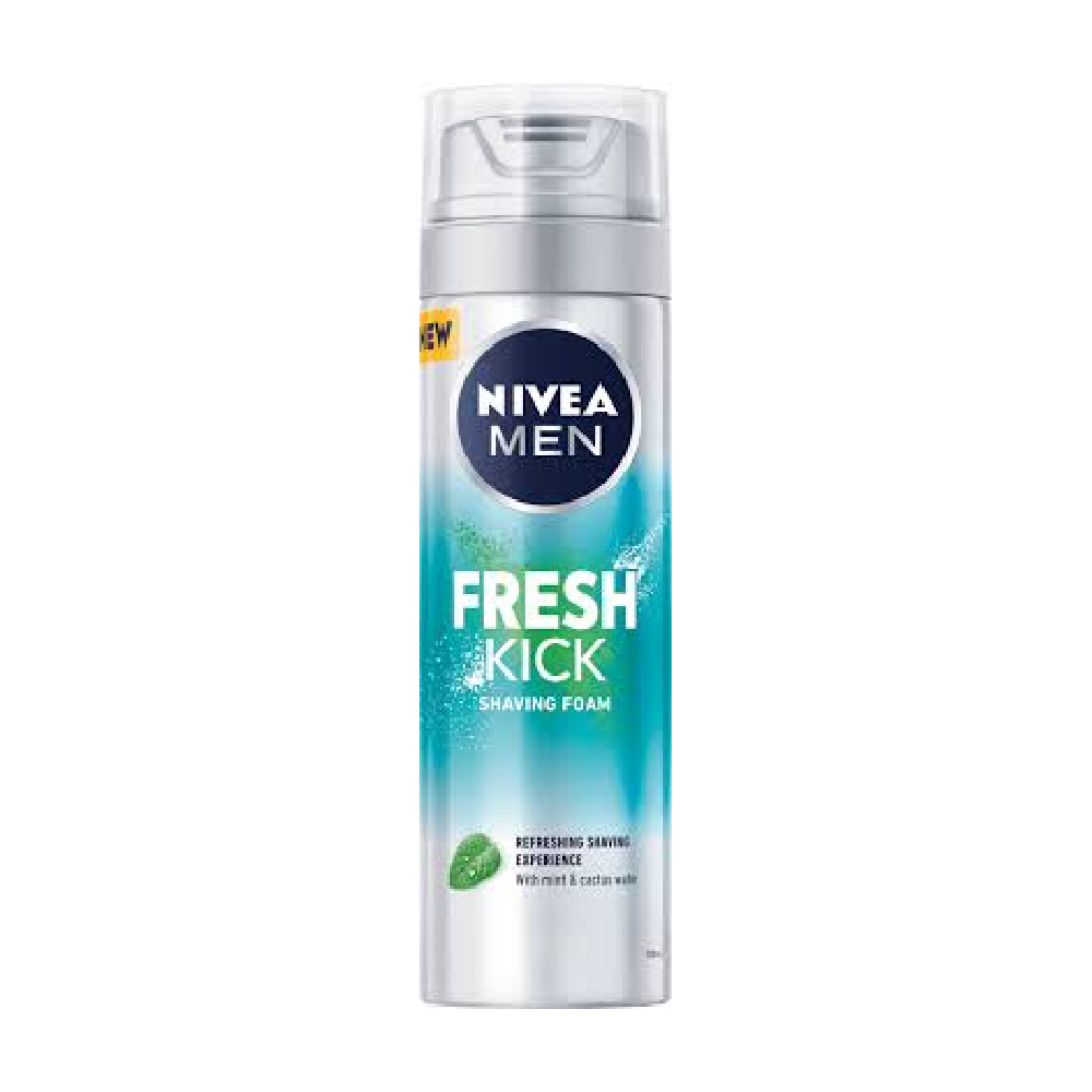 NIVEA MEN SHAVING FOAM FRESH KICK 200 ML