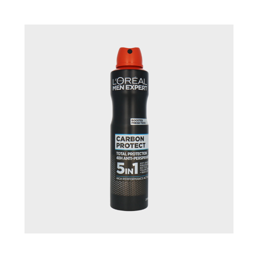 LOREAL MEN EXPERT DEODORANT CARBON PROTECT 5IN1 250 ML