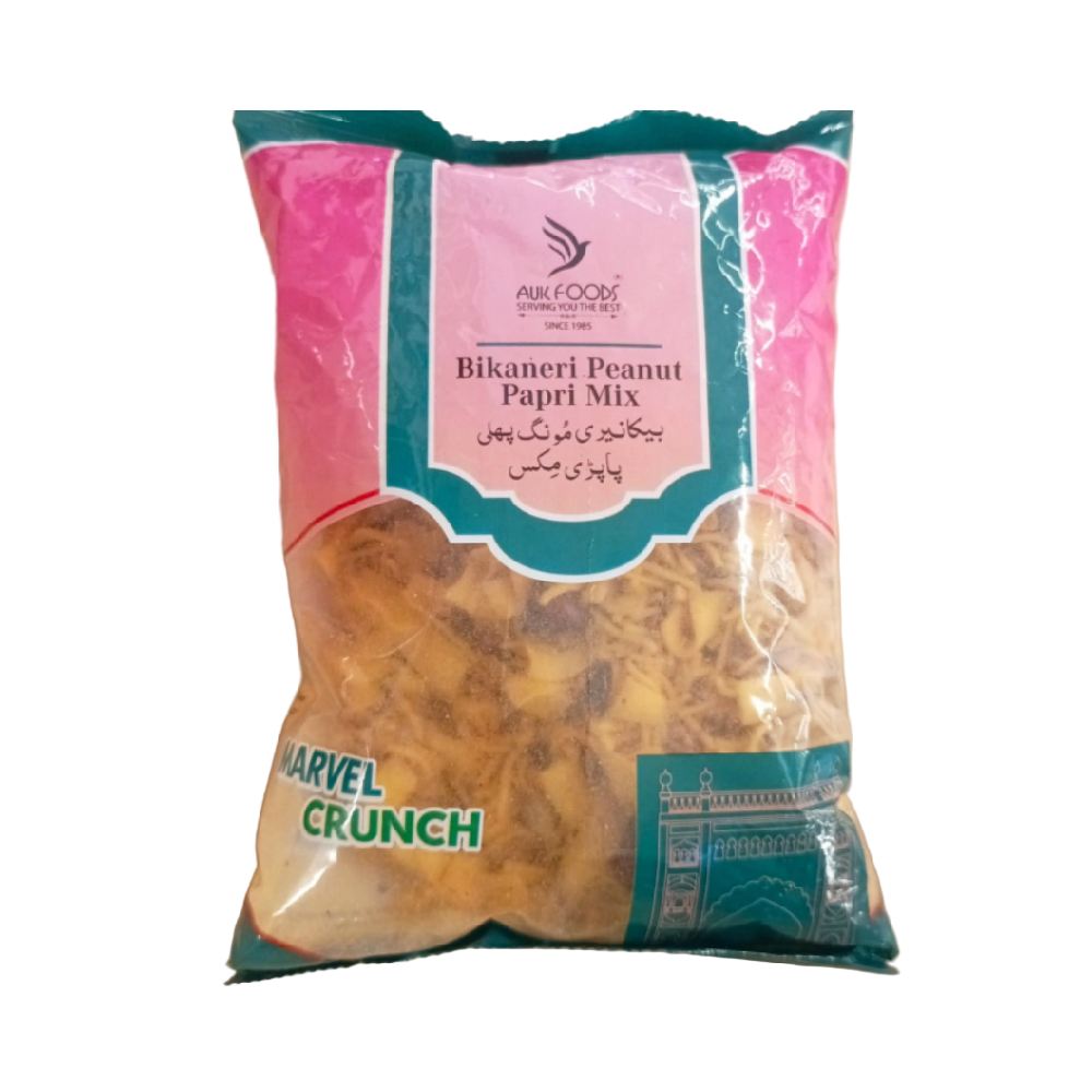 AUK FOOD BIKANERI PEANUT PAPRI MIX 225GM