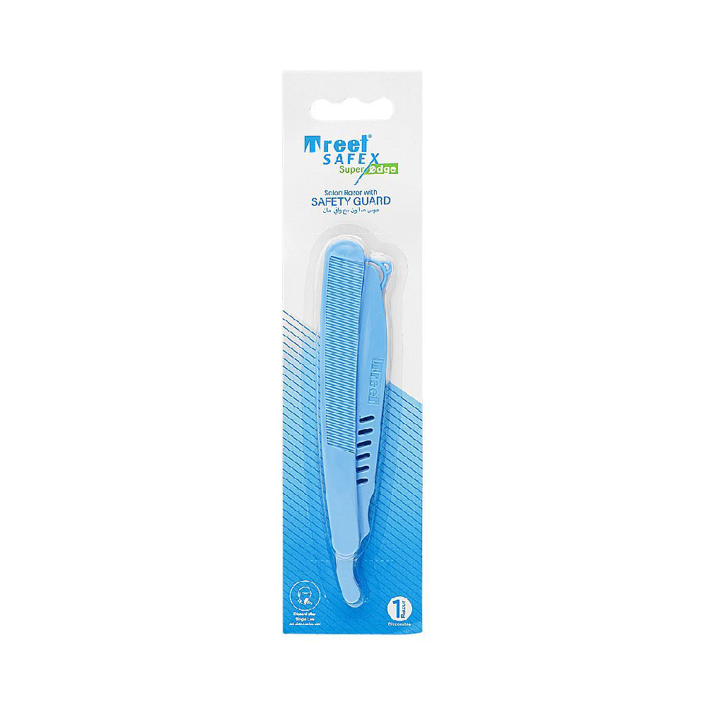 TREET SAFEX SALON RAZOR WITH SAFETY GUARD 1PCS
