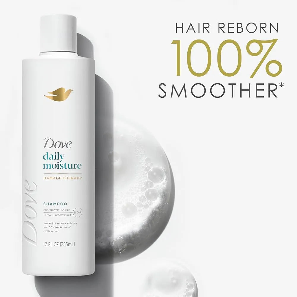 DOVE SHAMPOO DAILY MOISTURE DAMAGE THERAPY 355 ML