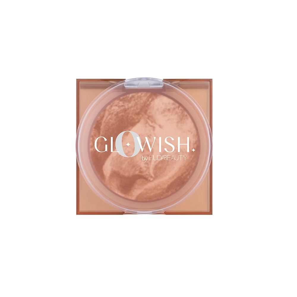 HUDA BEAUTY GLOW WITH SOFT RADIANCE POWDER 02 MEDIUM