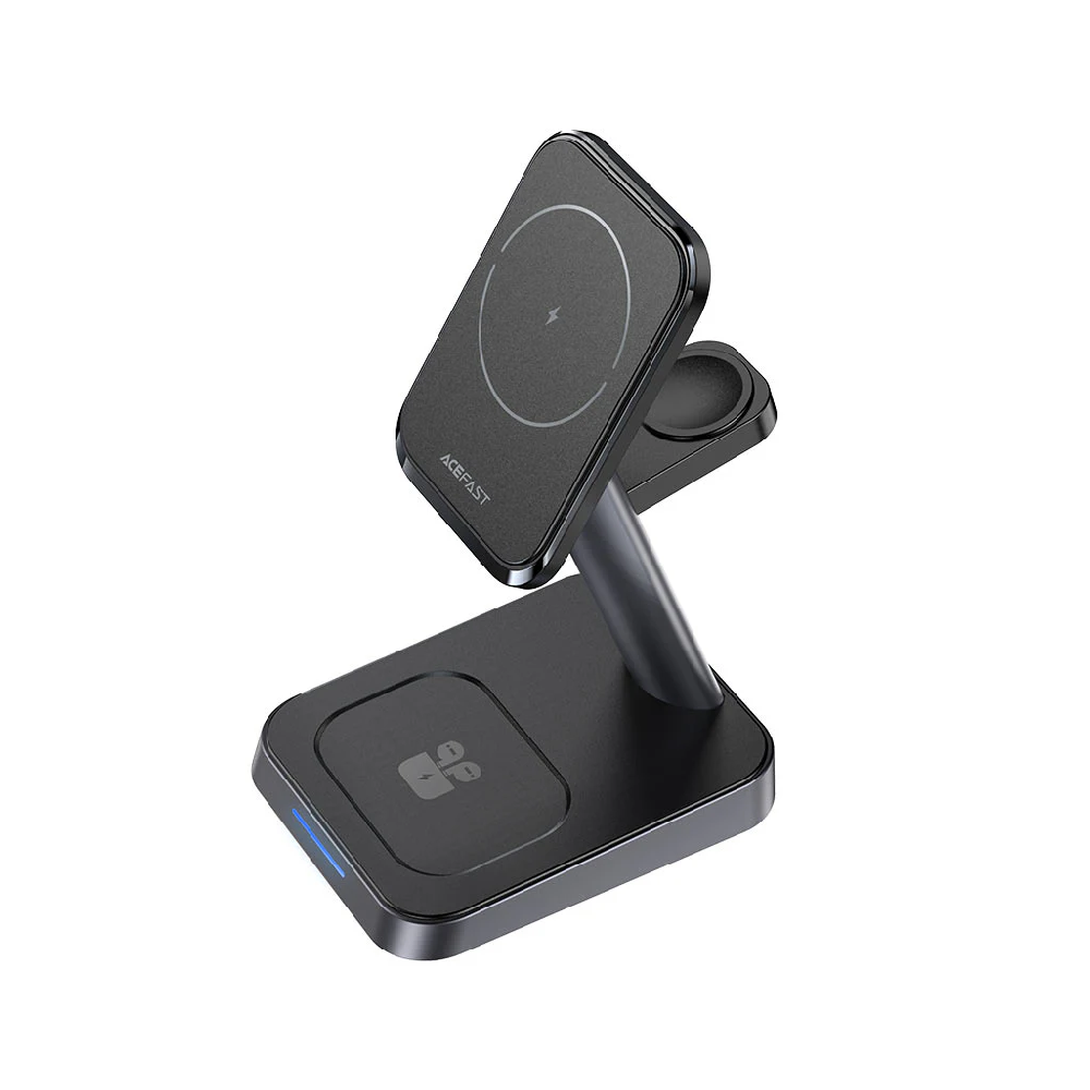 Desktop 3-in-1 wireless charging stand -MFI Approved